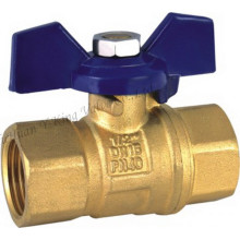 Brass Ball Valve with Aluminum Handle1/2 (YD-1018)